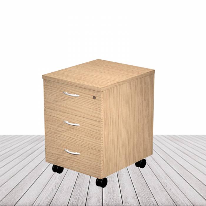 Cajonera 3 cajones con ruedas Presto de Artexport. vista 6