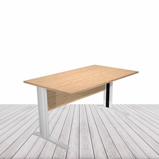 Mesa Modelo Presto pata en T metálica de Artexport. vista 6