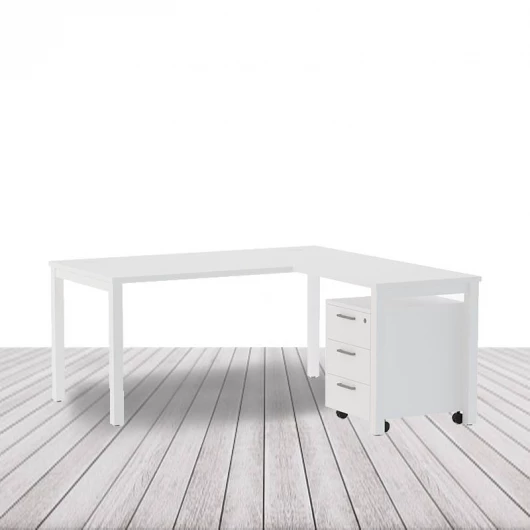 Mesa Operativa NOVA en L de OFITRES. Fondo 80 vista 6