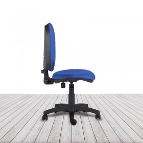 Silla Operativa Saldaña de Vincolo, Respaldo alto tapizado. vista 3