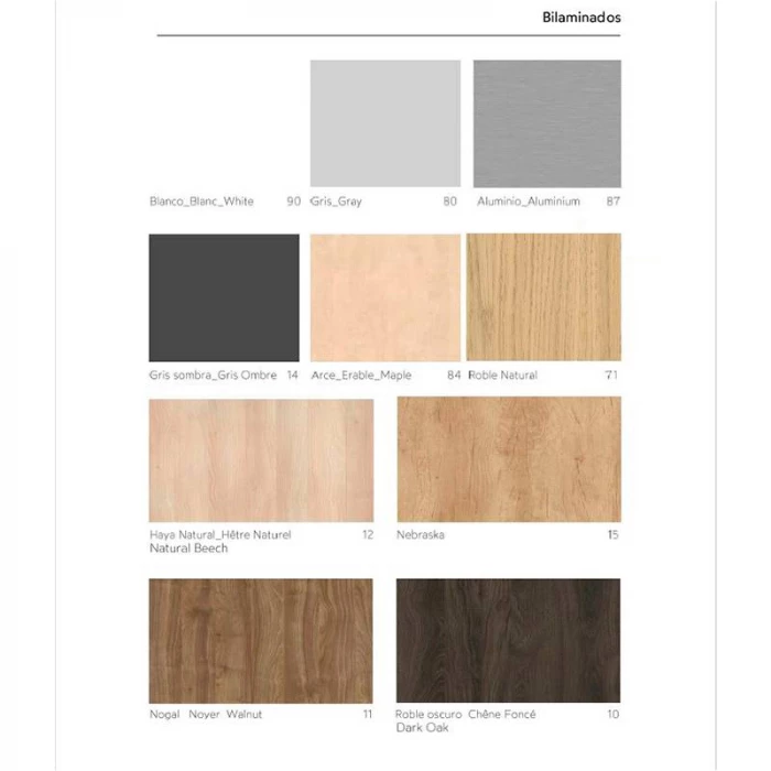 Armario Monocolor Medio Puertas Bajas De OFITRES vista 4