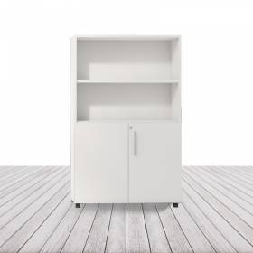 Armario Monocolor Medio Puertas Bajas De OFITRES vista 2