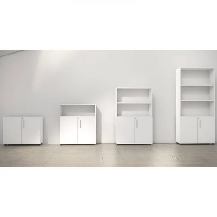 Armario Monocolor Medio Puertas Bajas De OFITRES vista 3