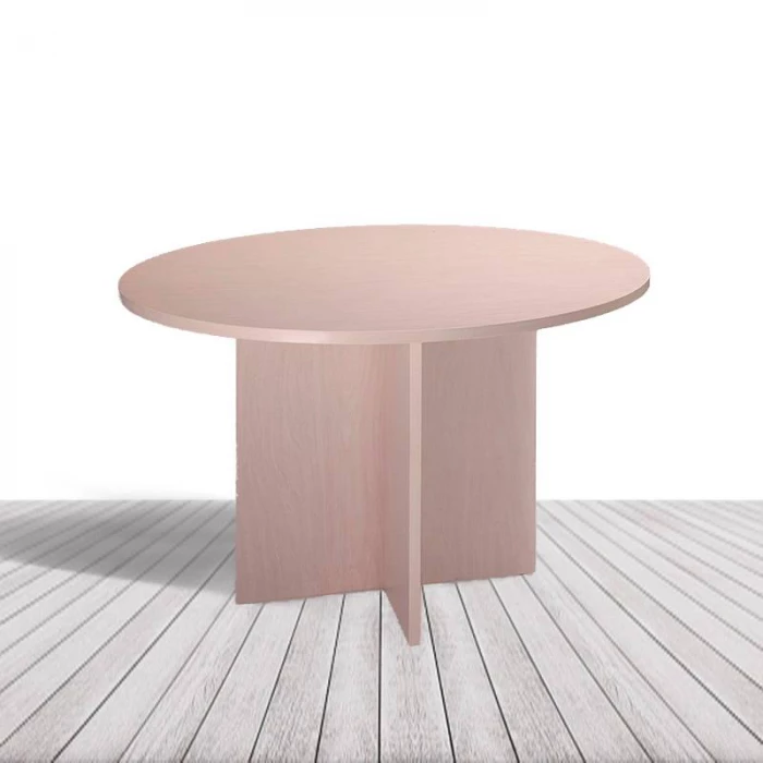 Mesa de Reuniones Redonda de HERPESA. Base de Aspa vista 3