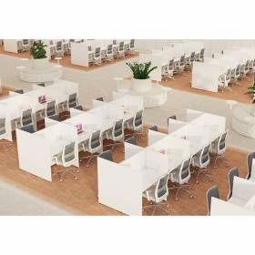 Puesto Doble Enfrentado Call Center de EUROMOF vista 3