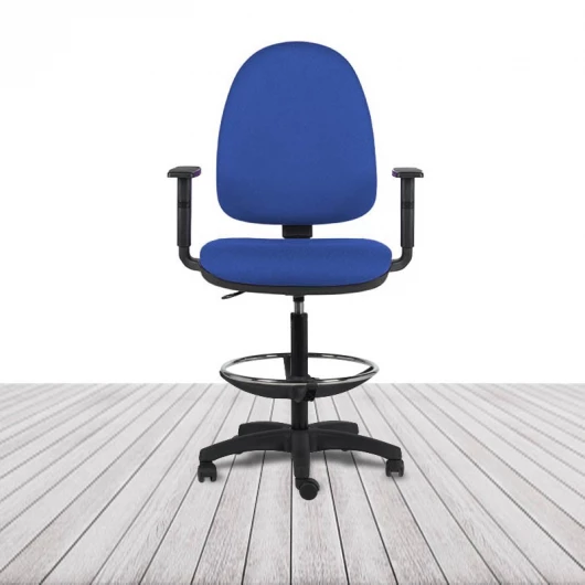 Silla Koral de Vincolo, versión Taburete con brazos fijos, varios colores. vista 2
