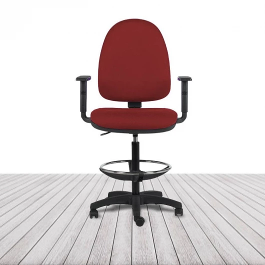 Silla Koral de Vincolo, versión Taburete con brazos fijos, varios colores. vista 5