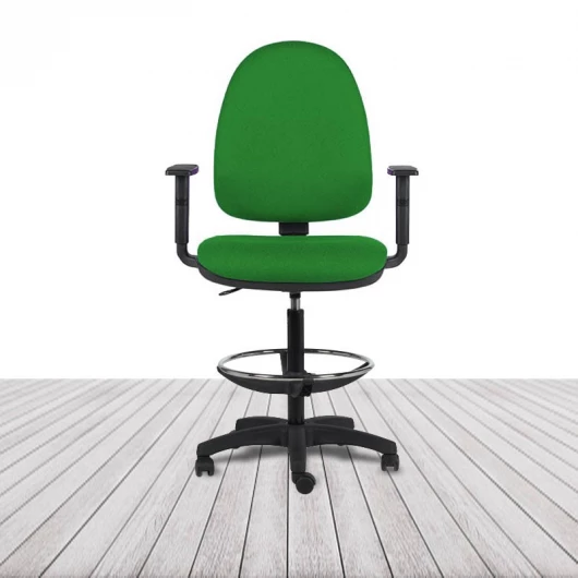 Silla Koral de Vincolo, versión Taburete con brazos fijos, varios colores. vista 6