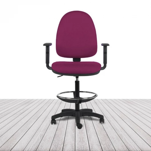 Silla Koral de Vincolo, versión Taburete con brazos fijos, varios colores. vista 8