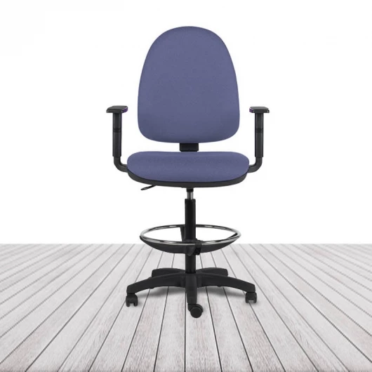 Silla Koral de Vincolo, versión Taburete con brazos fijos, varios colores. vista 7