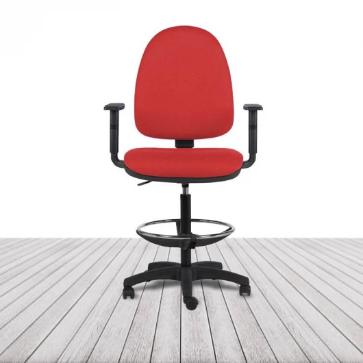 Silla Koral de Vincolo, versión Taburete con brazos fijos, varios colores. vista 12