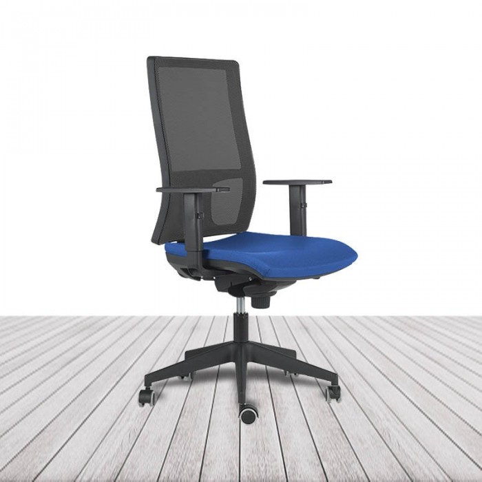 Silla Event de Limobel, Respaldo en malla, Brazos regulables. vista 6