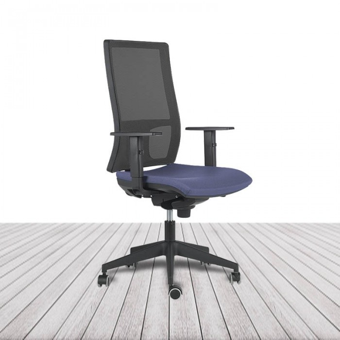 Silla Event de Limobel, Respaldo en malla, Brazos regulables. vista 9