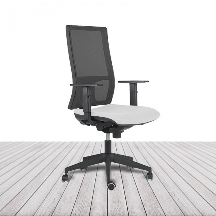 Silla Event de Limobel, Respaldo en malla, Brazos regulables. vista 15