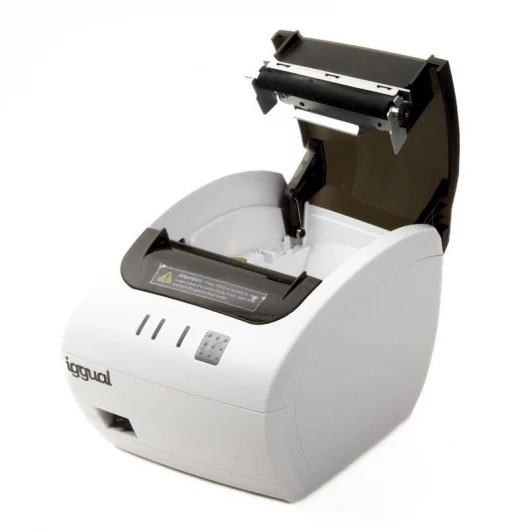 iggual Impresora térmica TP EASY 80W USB+RJ11 blan