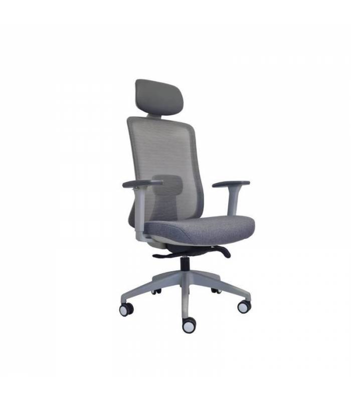 Silla LANDO GREY con cabezal de Vincolo. - Croner