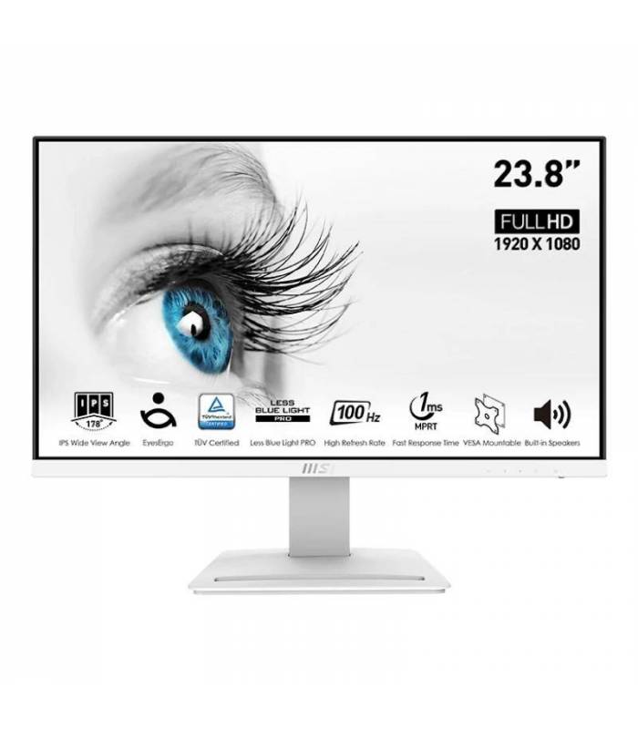 MSI MP243XW Monitor 23.8" 100 hz FHD DP HDMI MM bc