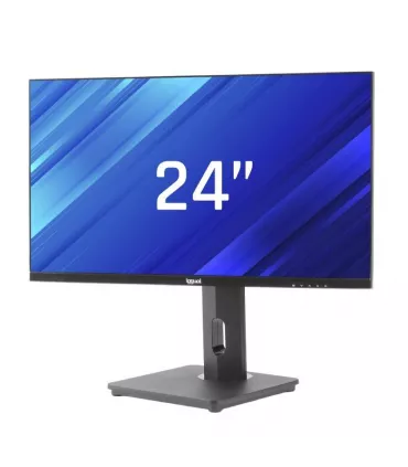 iggual Monitor 24" FHD VGA HDMI 100Hz pivotante AA