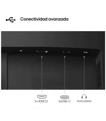 LG 24U421A-B monitor 23.8" FHD 1xHDMI curvo