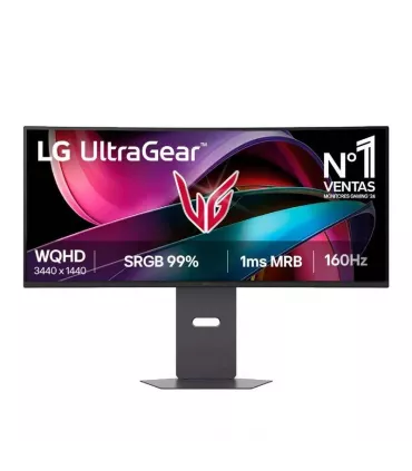LG 34G600A-B  Monitor34"WQHD 160h 1m DP HDMI AA cu