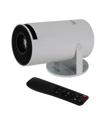 iggual Pack mini proyector + pantalla 120" plegabl