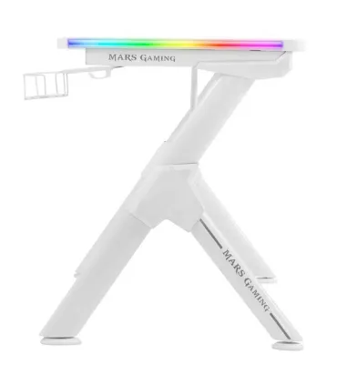 Mars Gaming MGDXL RGB Mesa Gaming WHITE