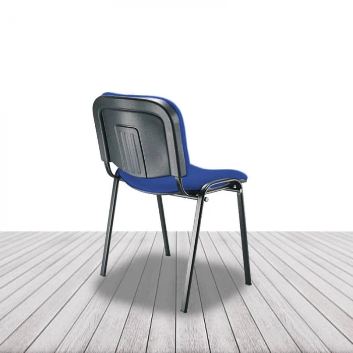 Silla Fissa de Vincolo, de cuatro patas y en diversos colores a elegir, apilable. vista 3