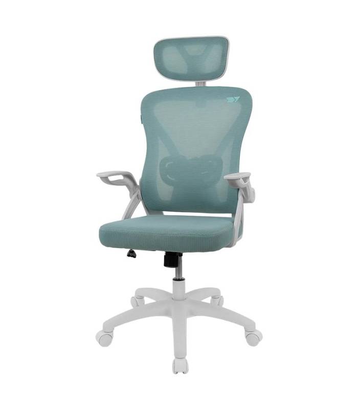 DRIFT Silla Gaming DRAIR35 Blanca/Turquesa