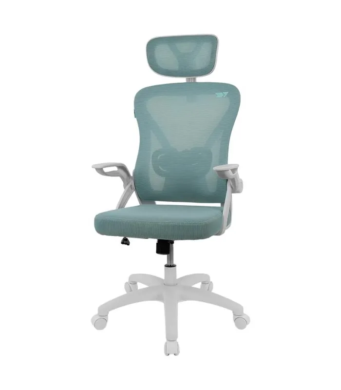 DRIFT Silla Gaming DRAIR35 Blanca/Turquesa
