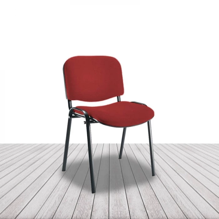 Silla Fissa de Vincolo, de cuatro patas y en diversos colores a elegir, apilable. vista 5