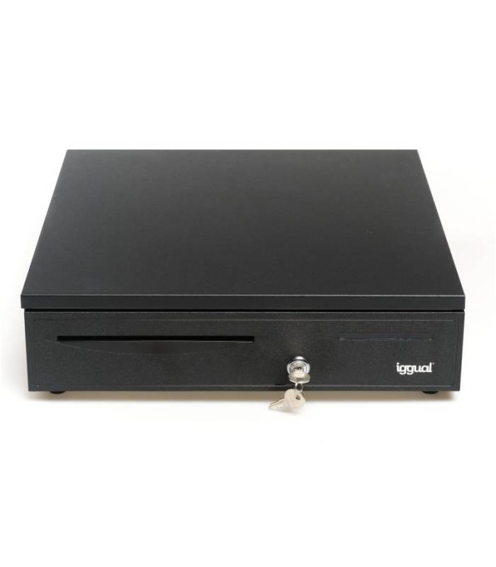 iggual Caj&oacute;n Portamonedas IRON-50 42cm 5+8 negro