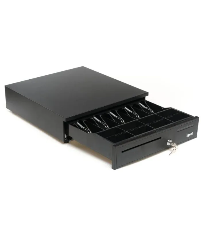 iggual Cajón Portamonedas IRON-50 42cm 5+8 negro