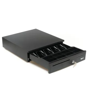 iggual Cajón Portamonedas IRON-50 42cm 5+8 negro