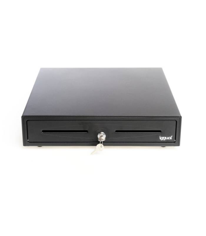 iggual Caj&oacute;n Portamonedas IRON-70 44,5cm 5+8 negro