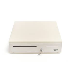 iggual Cajón Portamonedas IRON-50W 42cm 5+8 blanco