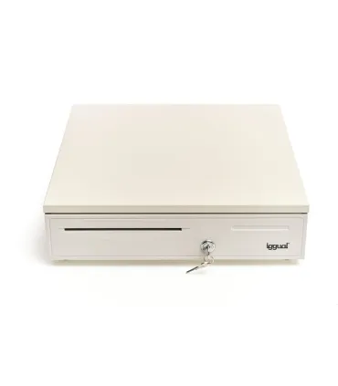 iggual Cajón Portamonedas IRON-50W 42cm 5+8 blanco