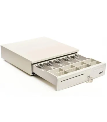 iggual Cajón Portamonedas IRON-50W 42cm 5+8 blanco