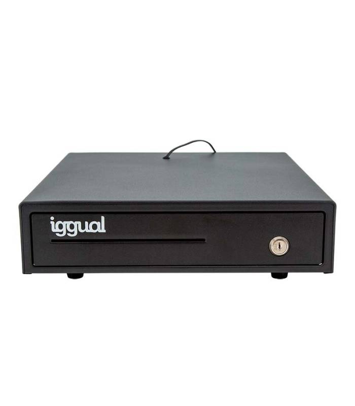 iggual Caj&oacute;n Portamonedas IRON-15 37cm 4+8 negro