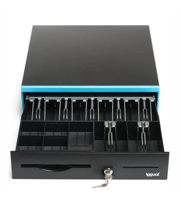 iggual Cajón Portamonedas IRON-30B 42cm 5+7/7+5