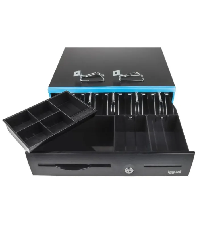 iggual Cajón Portamonedas IRON-30B 42cm 5+7/7+5