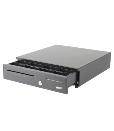 iggual Cajón portamonedas IRON-20 42cm 4+8 negro