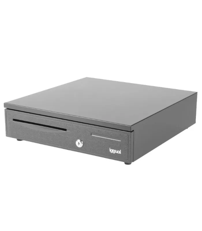 iggual Cajón portamonedas IRON-20 42cm 4+8 negro