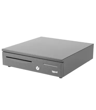 iggual Cajón portamonedas IRON-20 42cm 4+8 negro