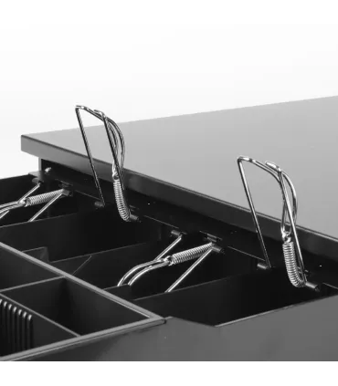 iggual Cajón portamonedas IRON-20 42cm 4+8 negro