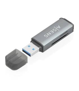 Aisens Lector Tarjetas SD MSD MMC RS-MMC MMCM USBA