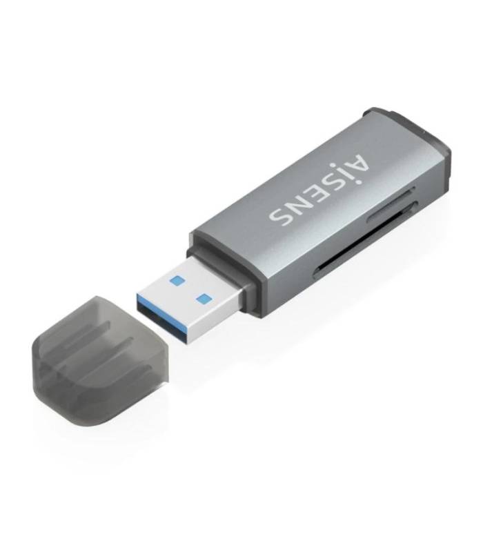 Aisens Lector Tarjetas SD MSD MMC RS-MMC MMCM USBA