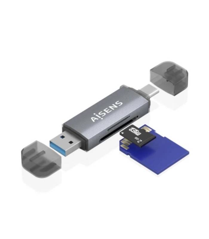 Aisens Lector SD MSD MMC RS-MMC MMC Micro USBC y A