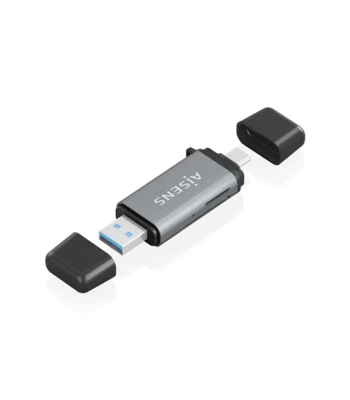 Aisens Lector Tar SD MSD MMC RS-MMC MMCM USBA USBC
