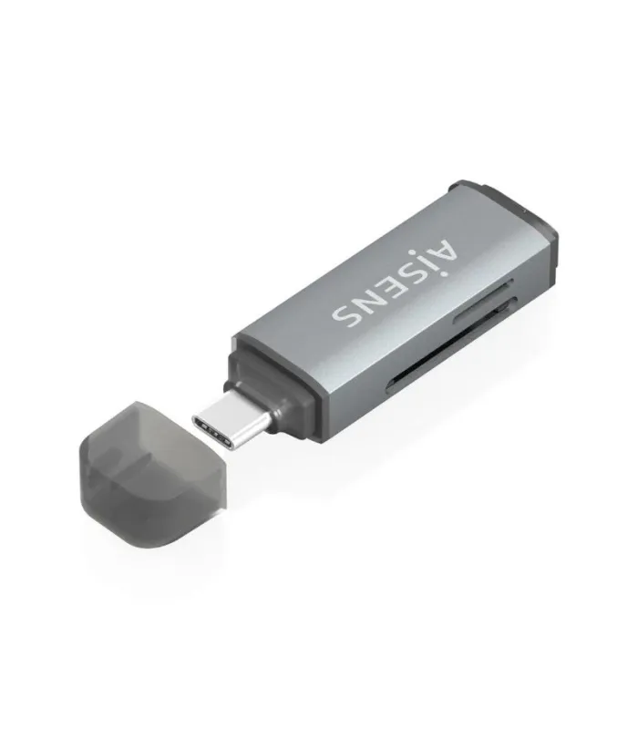 Aisens Lector Tarjetas SD MSD MMC RS-MMC MMCM USBC