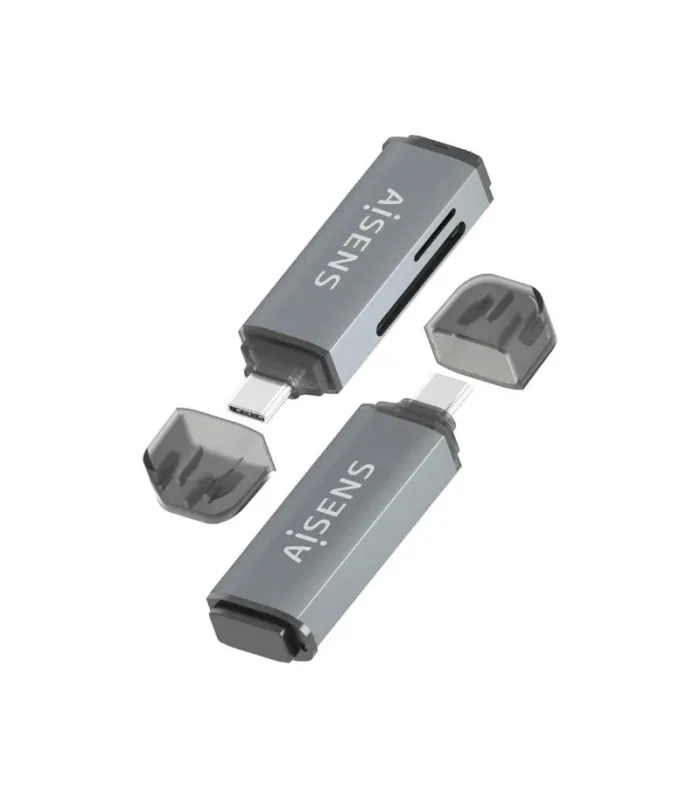 Aisens Lector Tarjetas SD MSD MMC RS-MMC MMCM USBC